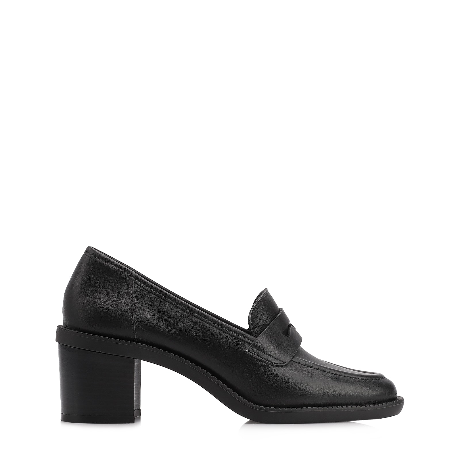 Mocassim Couro Preto