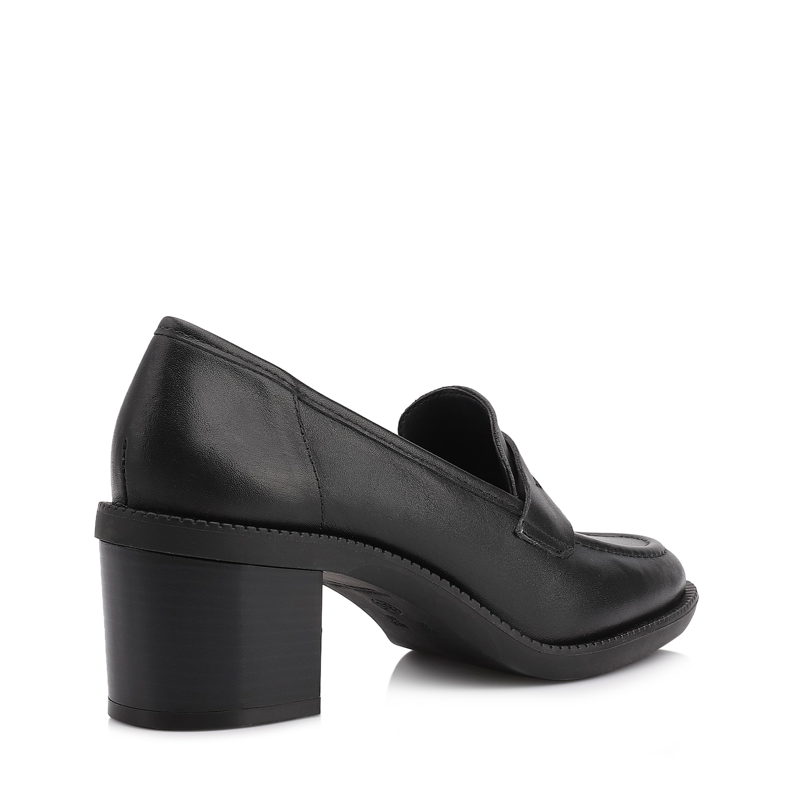 Mocassim Couro Preto