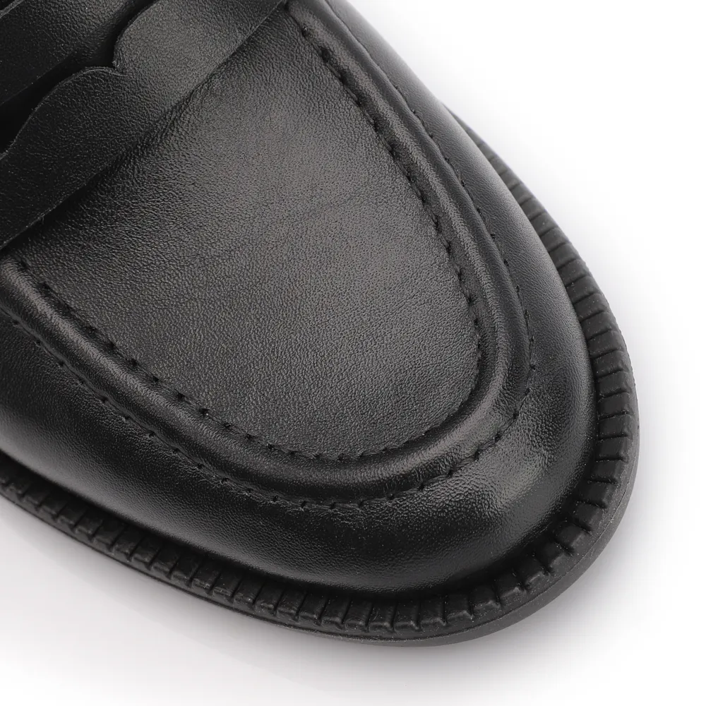 Mocassim Couro Preto - imagem 7