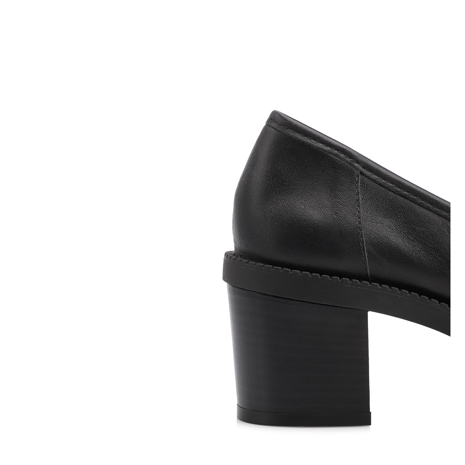 Mocassim Couro Preto