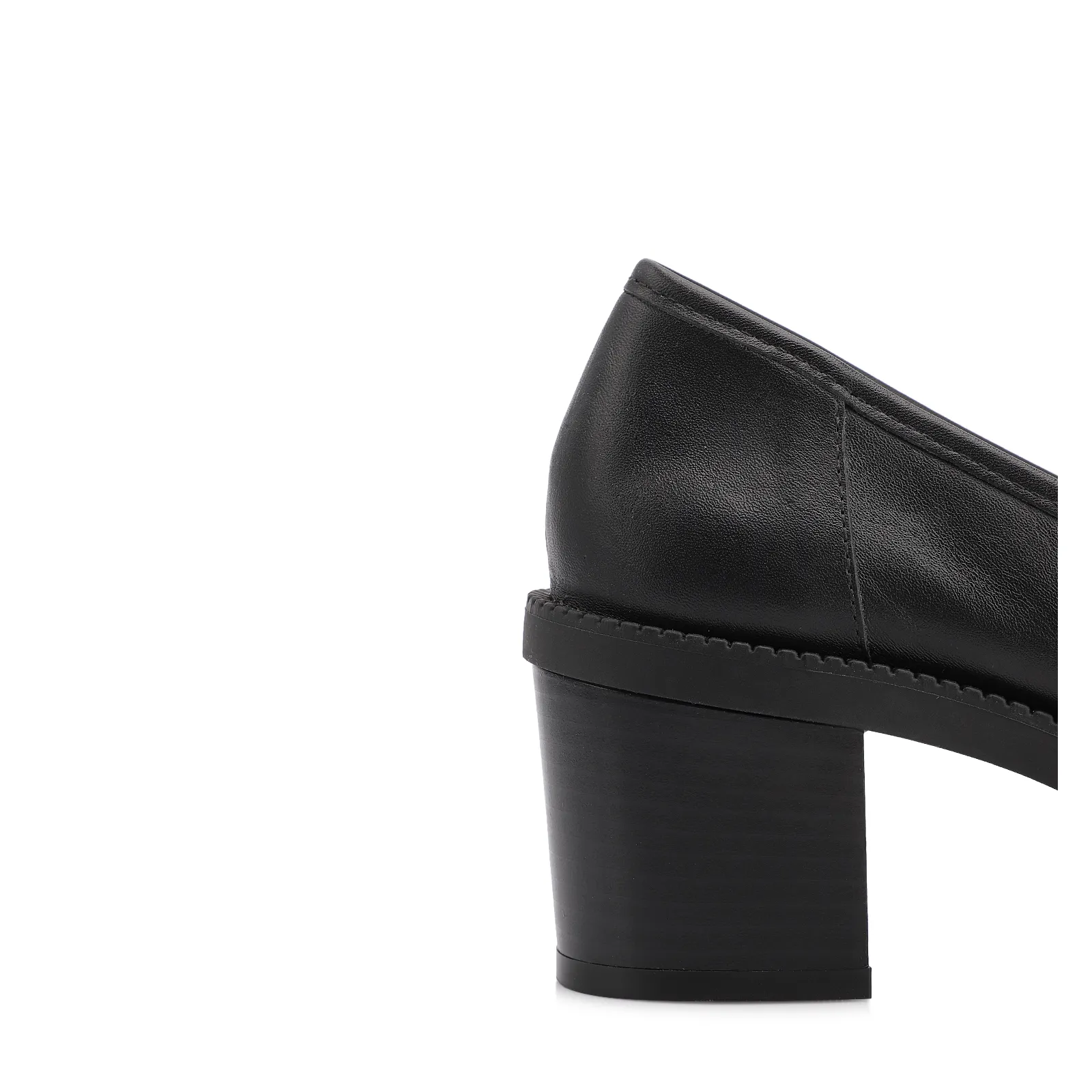 Mocassim Couro Preto