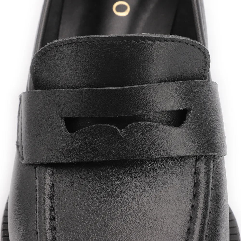 Mocassim Couro Preto - imagem 9