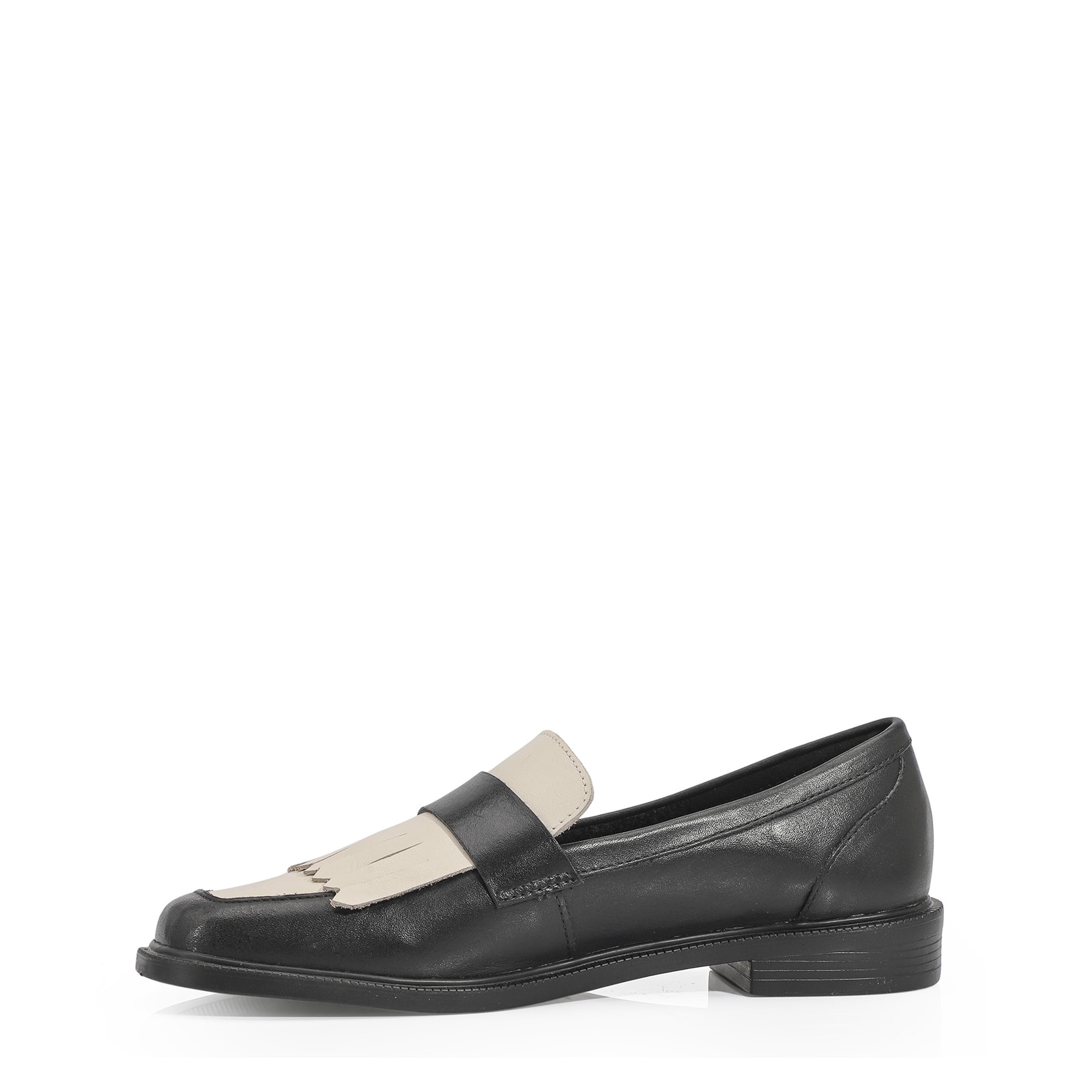 Mocassim Couro Preto