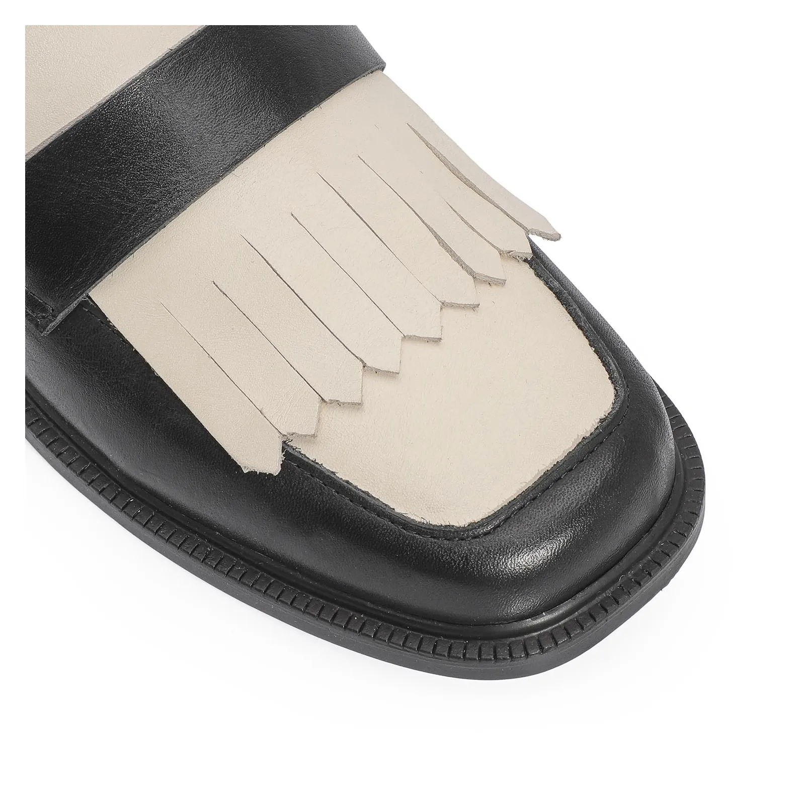 Mocassim Couro Preto