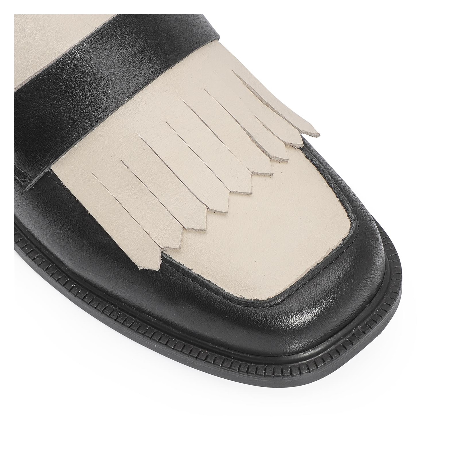 Mocassim Couro Preto