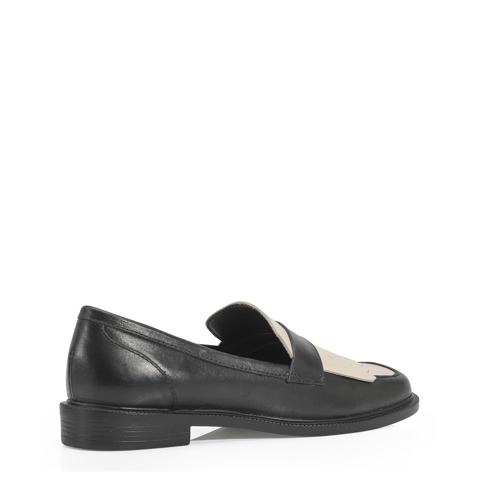 Mocassim Couro Preto