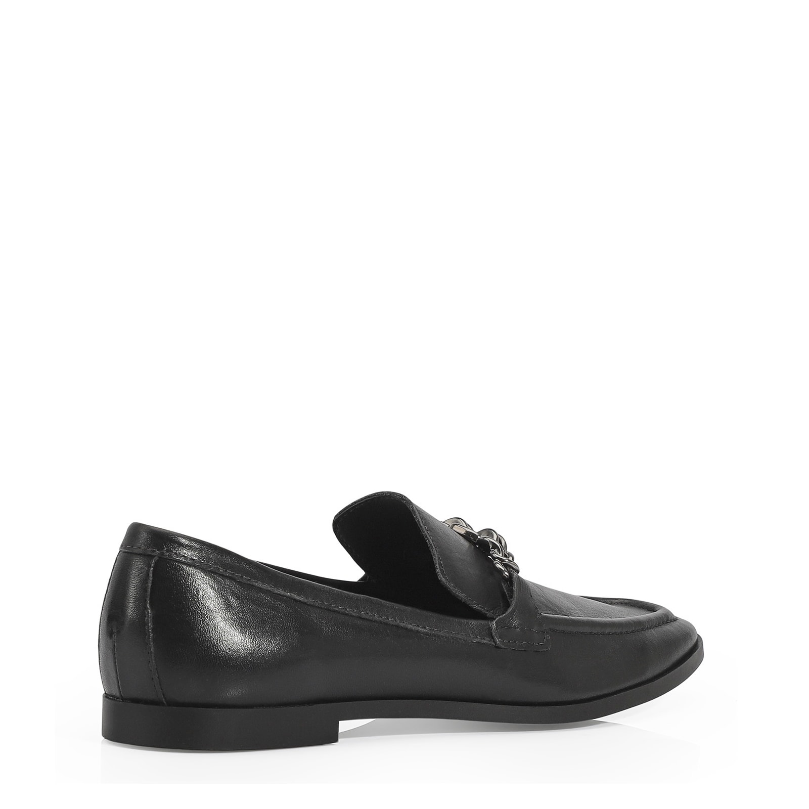 Mocassim Couro Preto
