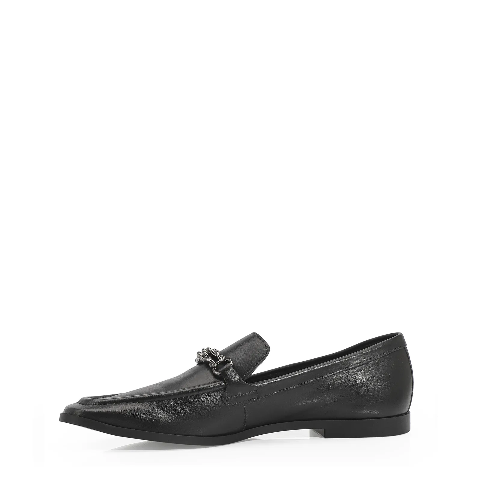 Mocassim Couro Preto
