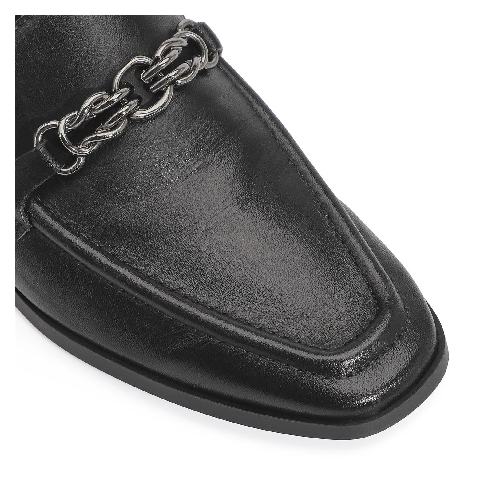 Mocassim Couro Preto