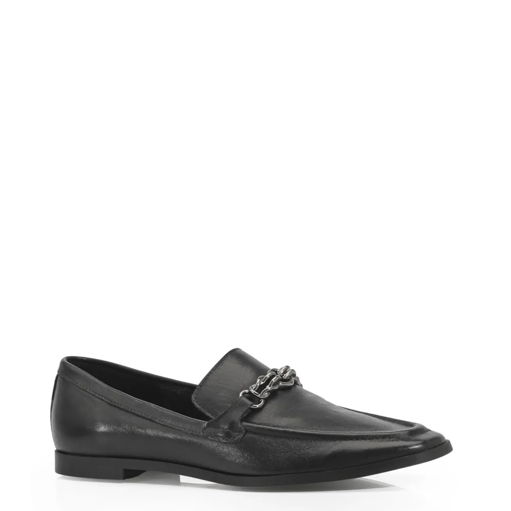 Mocassim Couro Preto