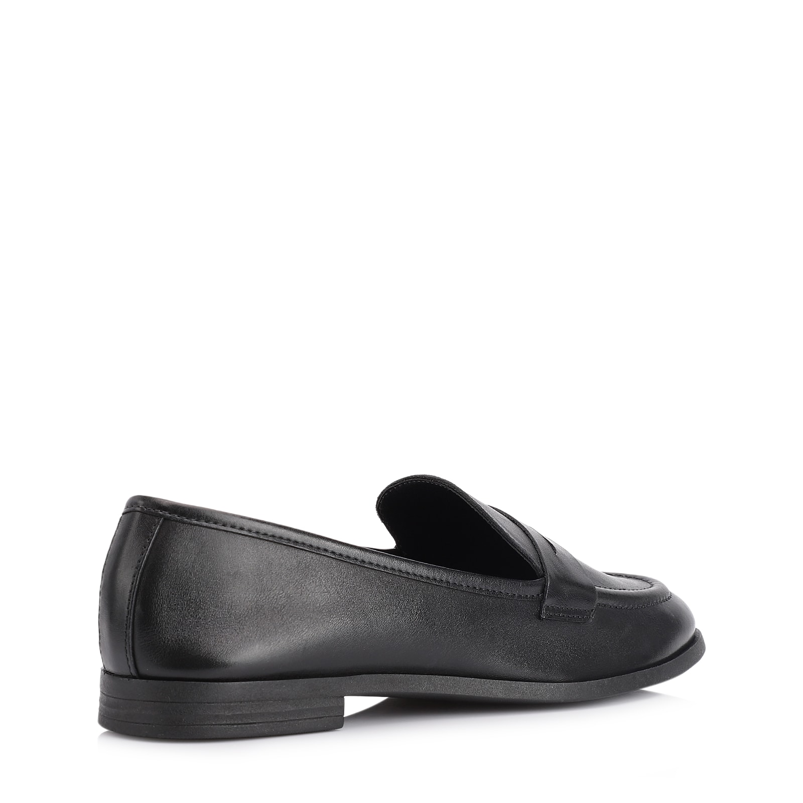 Mocassim Couro Preto