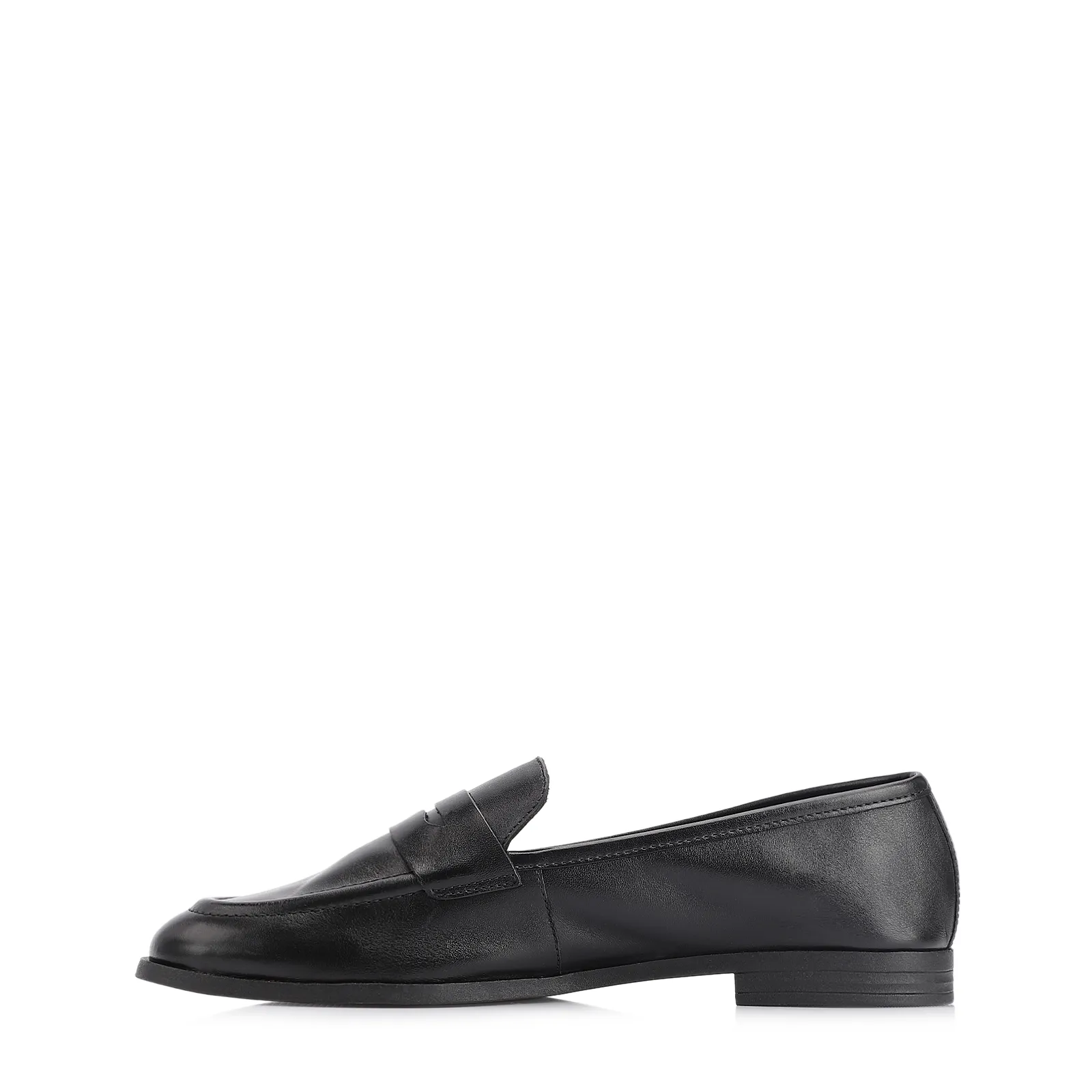 Mocassim Couro Preto