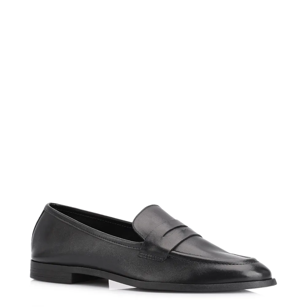 Mocassim Couro Preto