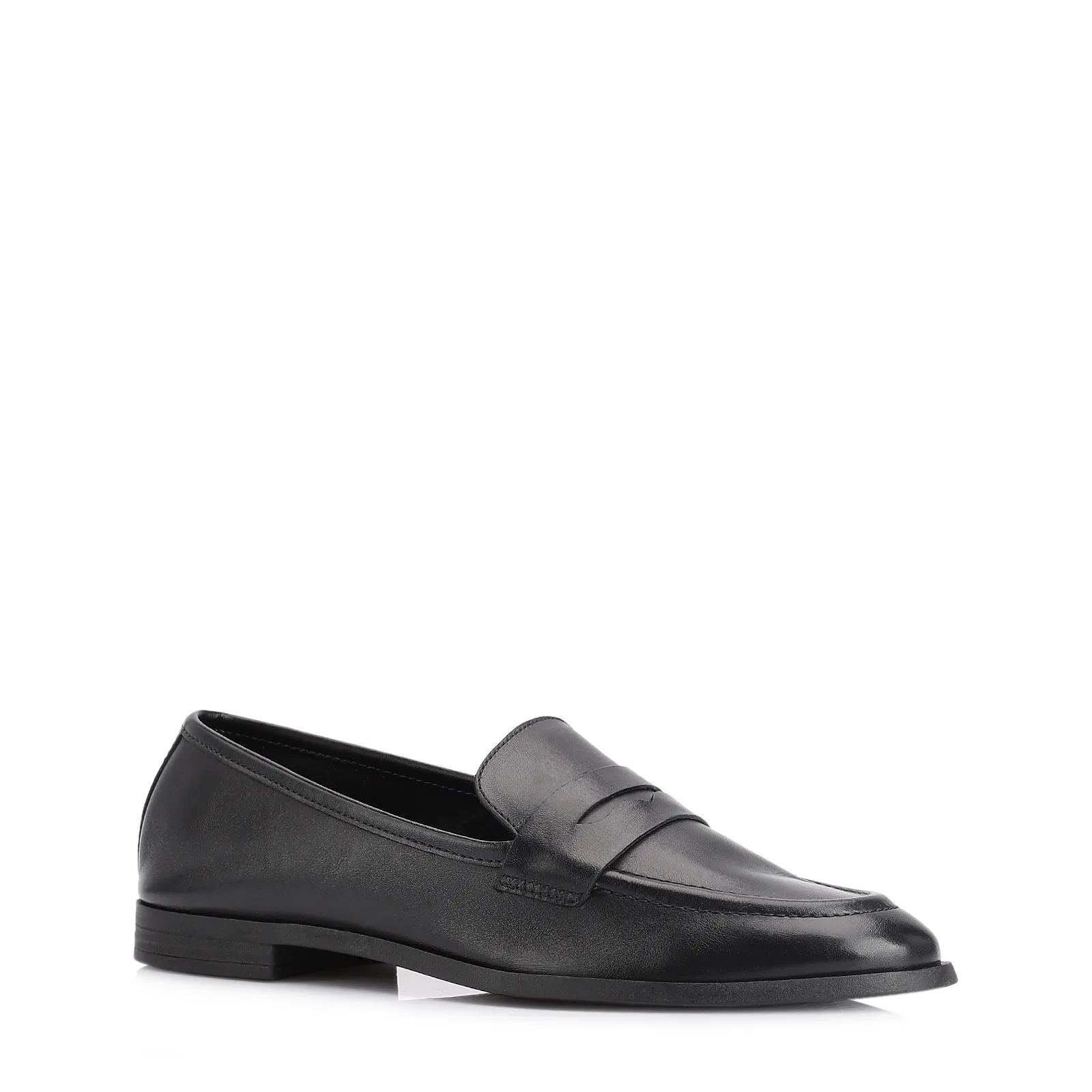 Mocassim Couro Preto