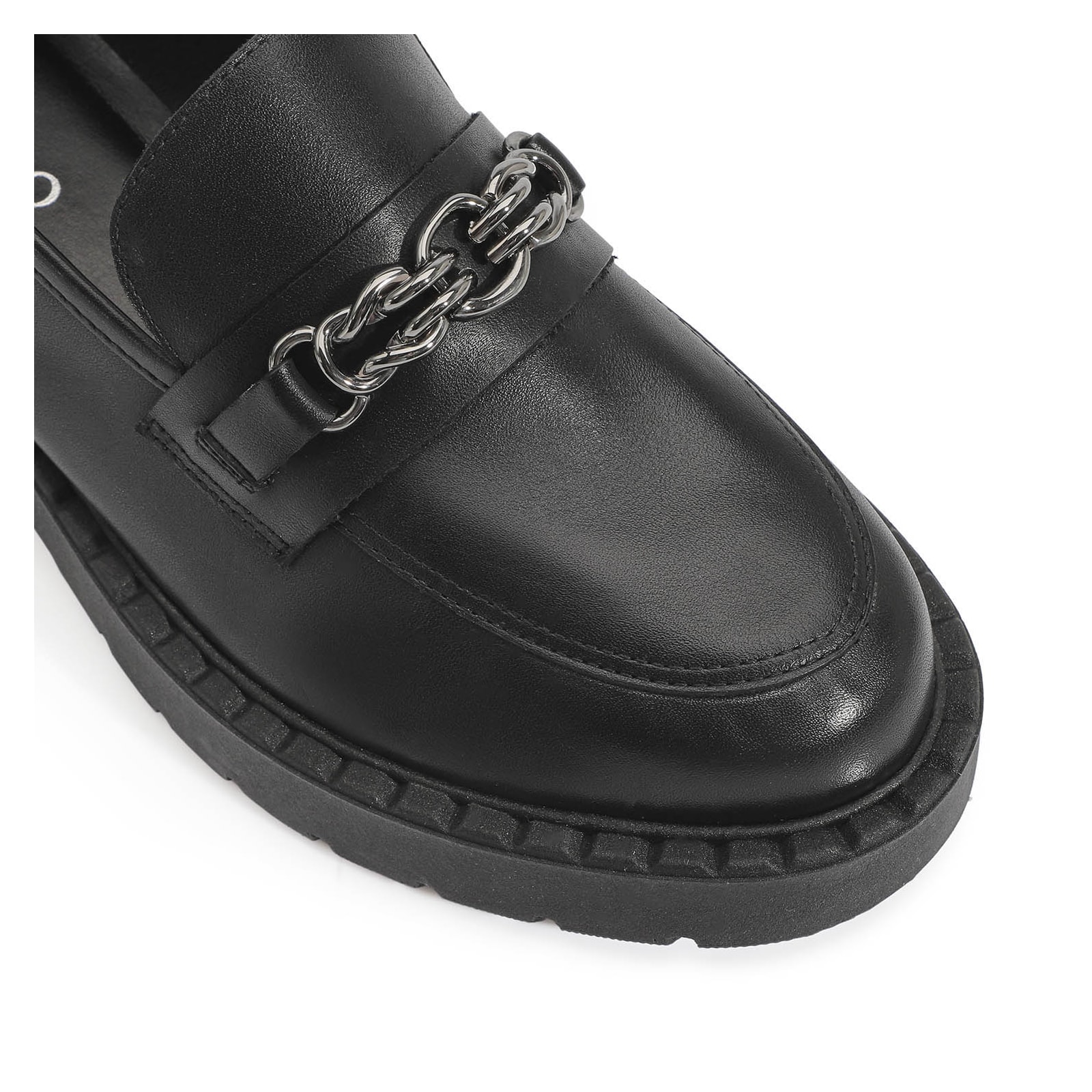 Mocassim Couro Preto