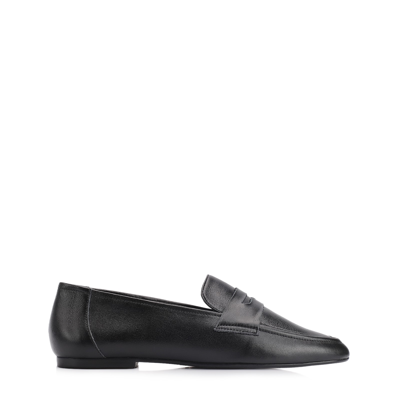 Mocassim Couro Preto