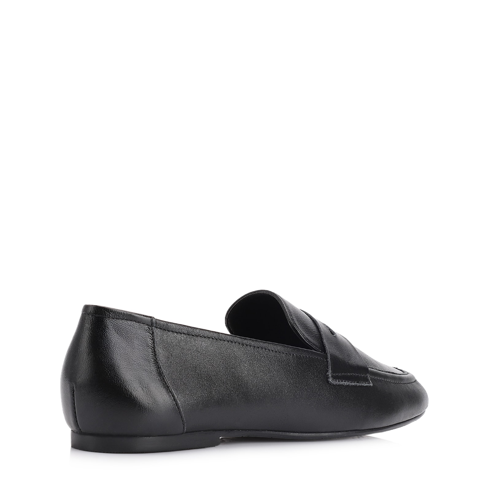 Mocassim Couro Preto