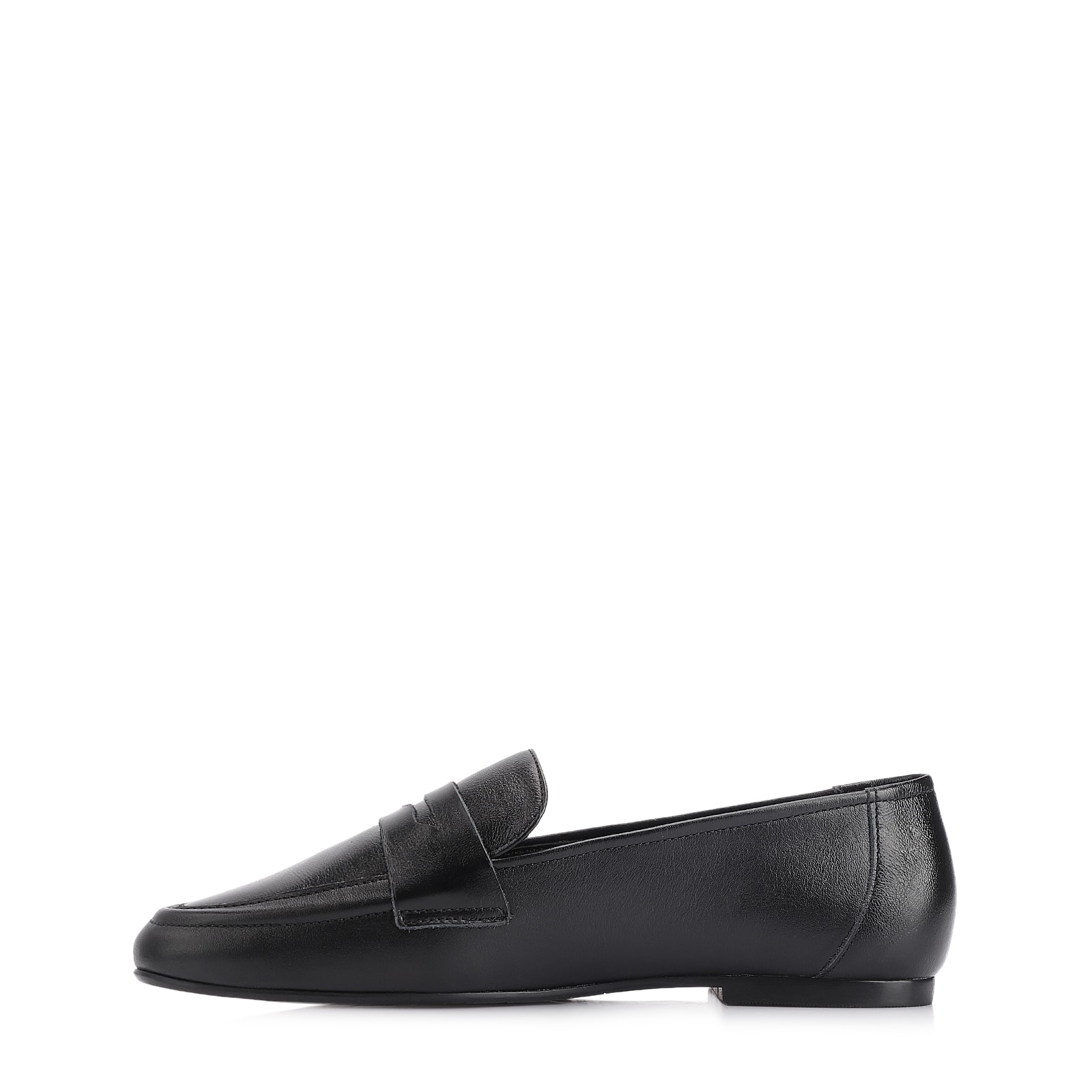 Mocassim Couro Preto