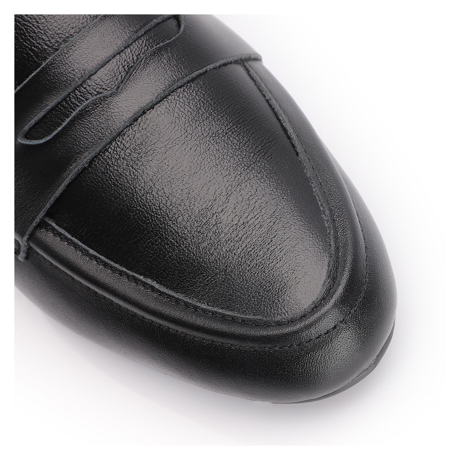 Mocassim Couro Preto