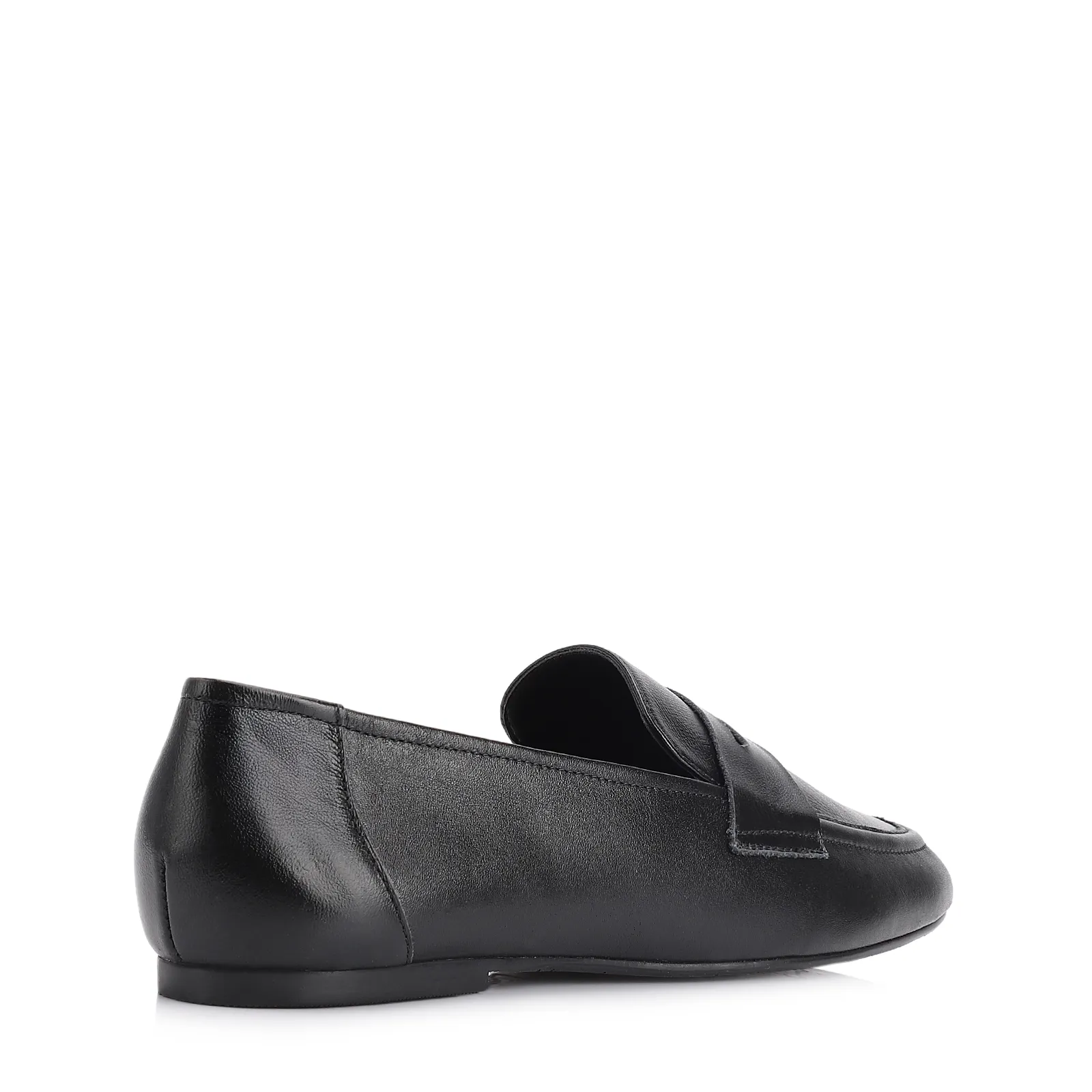 Mocassim Couro Preto
