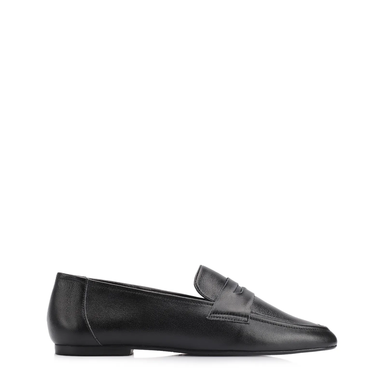 Mocassim Couro Preto