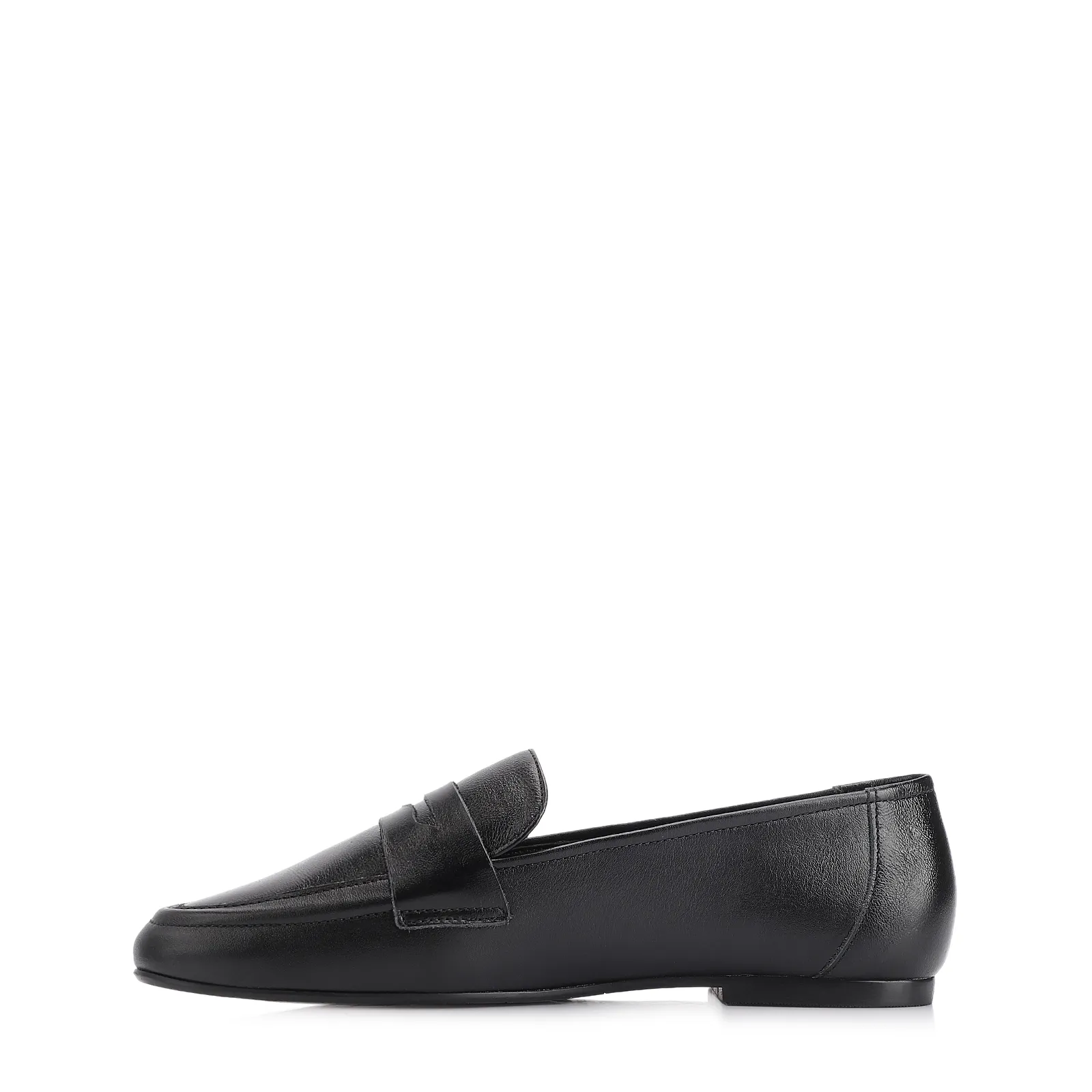 Mocassim Couro Preto