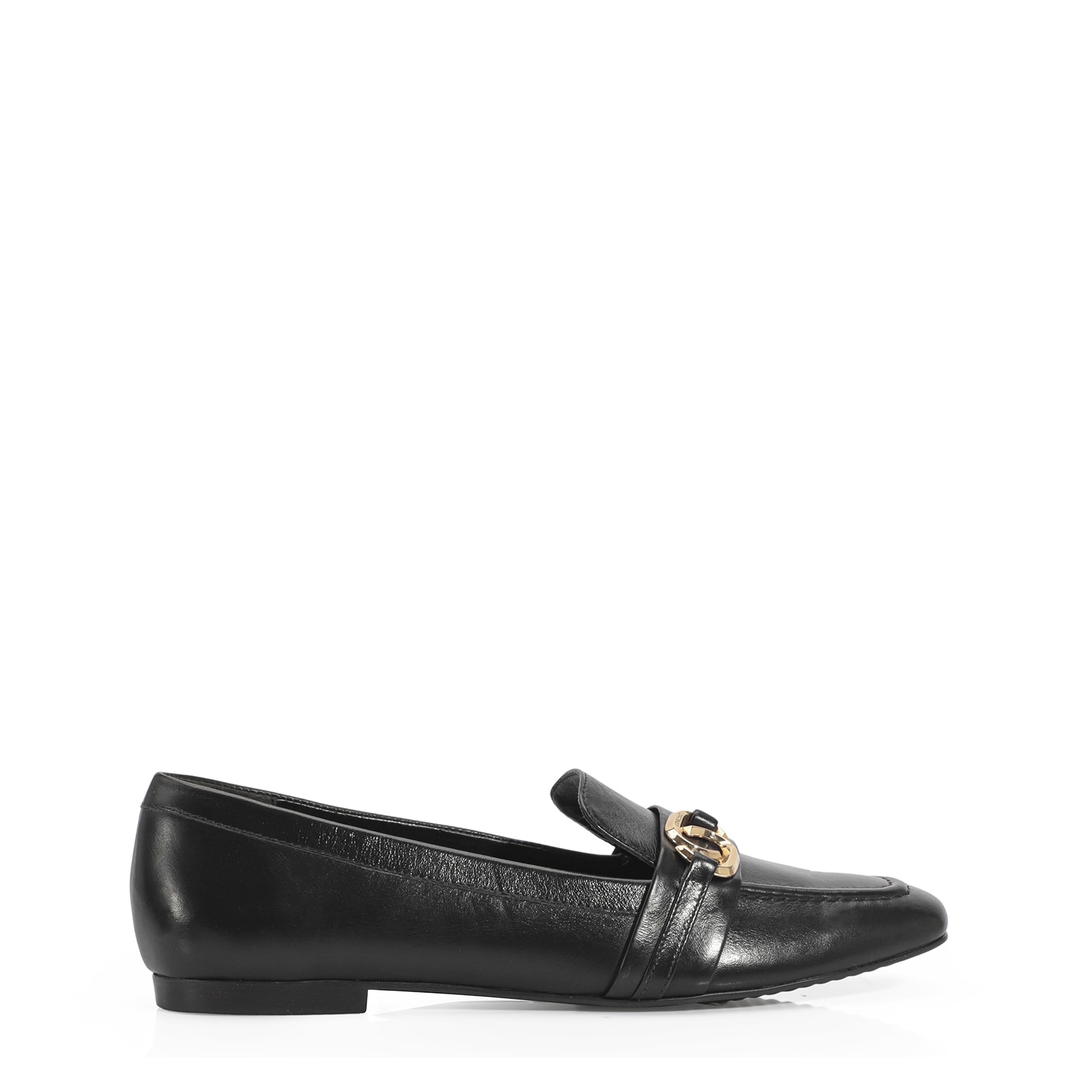 Mocassim Couro Preto