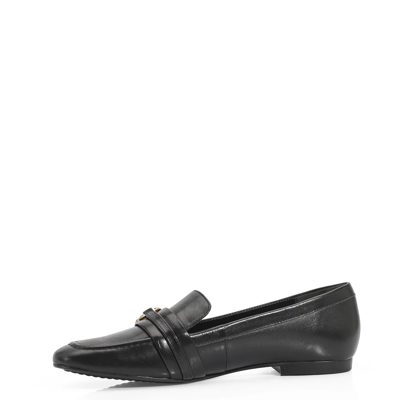 Mocassim Couro Preto