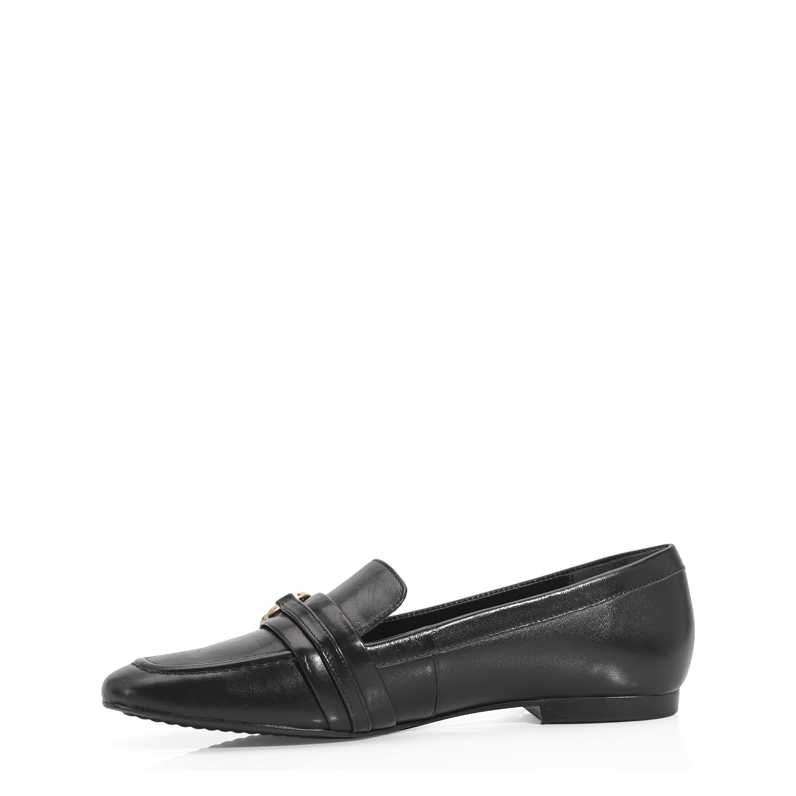 Mocassim Couro Preto