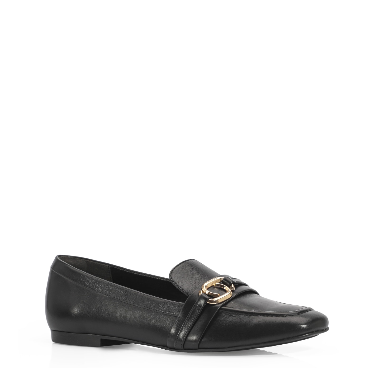 Mocassim Couro Preto