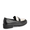 Mocassim Couro Preto e Branco - imagem 3