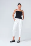 Mocassim Couro Preto e Branco - imagem 4
