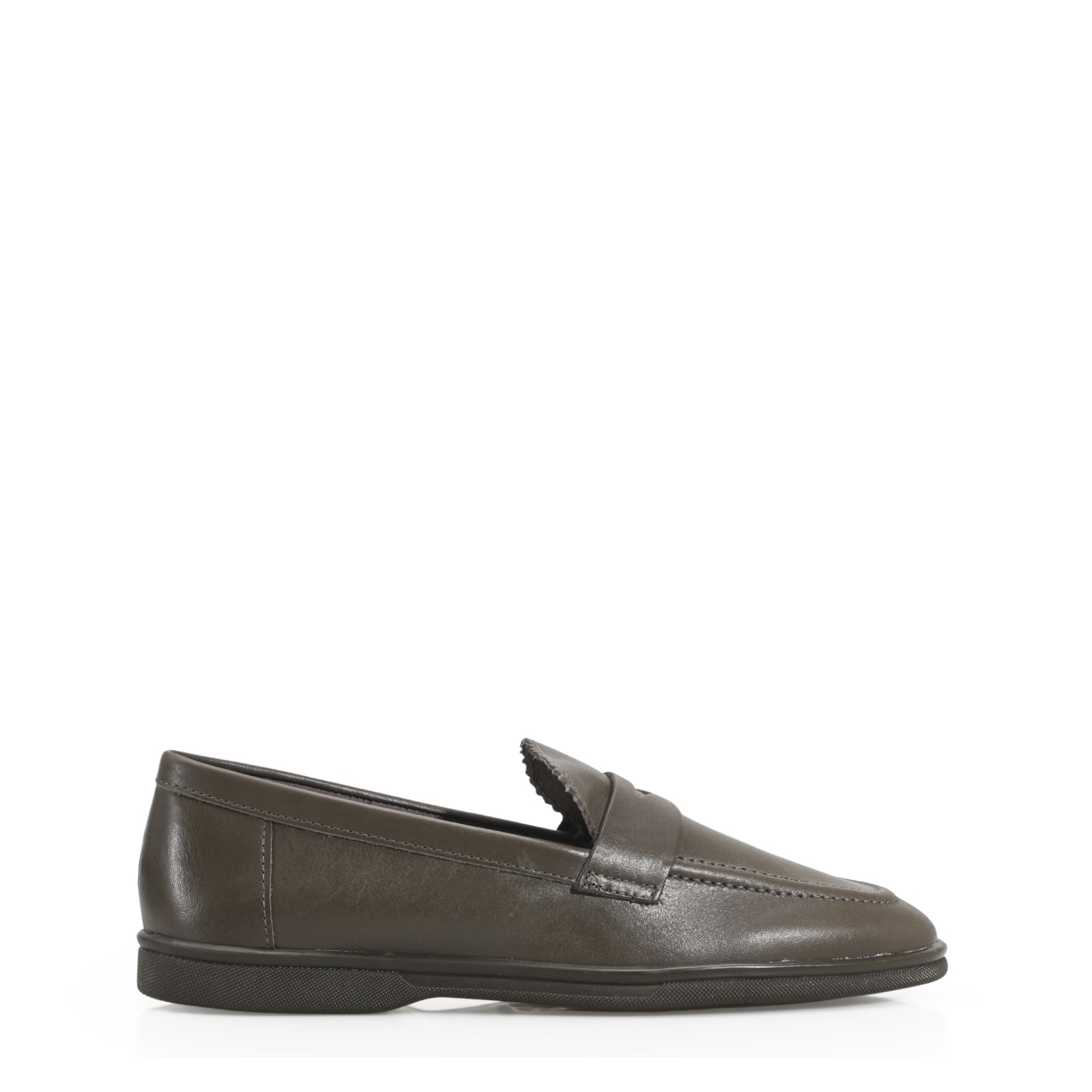 Mocassim Couro Verde