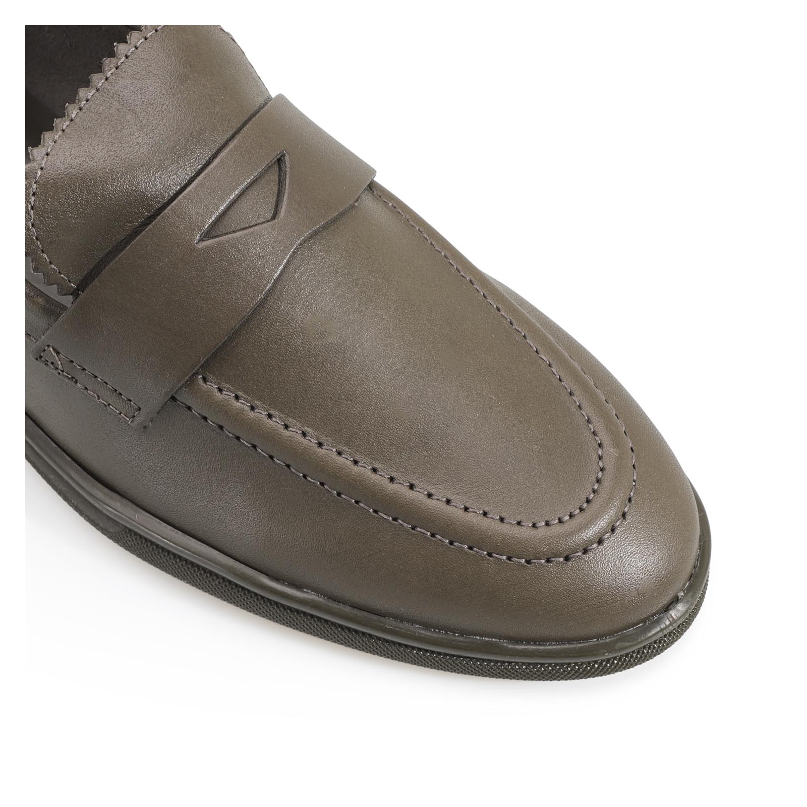Mocassim Couro Verde