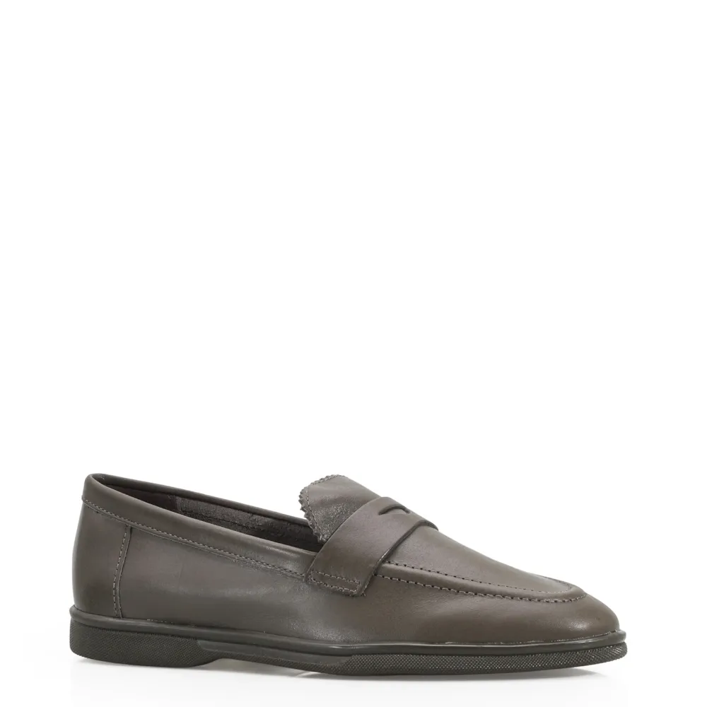 Mocassim Couro Verde