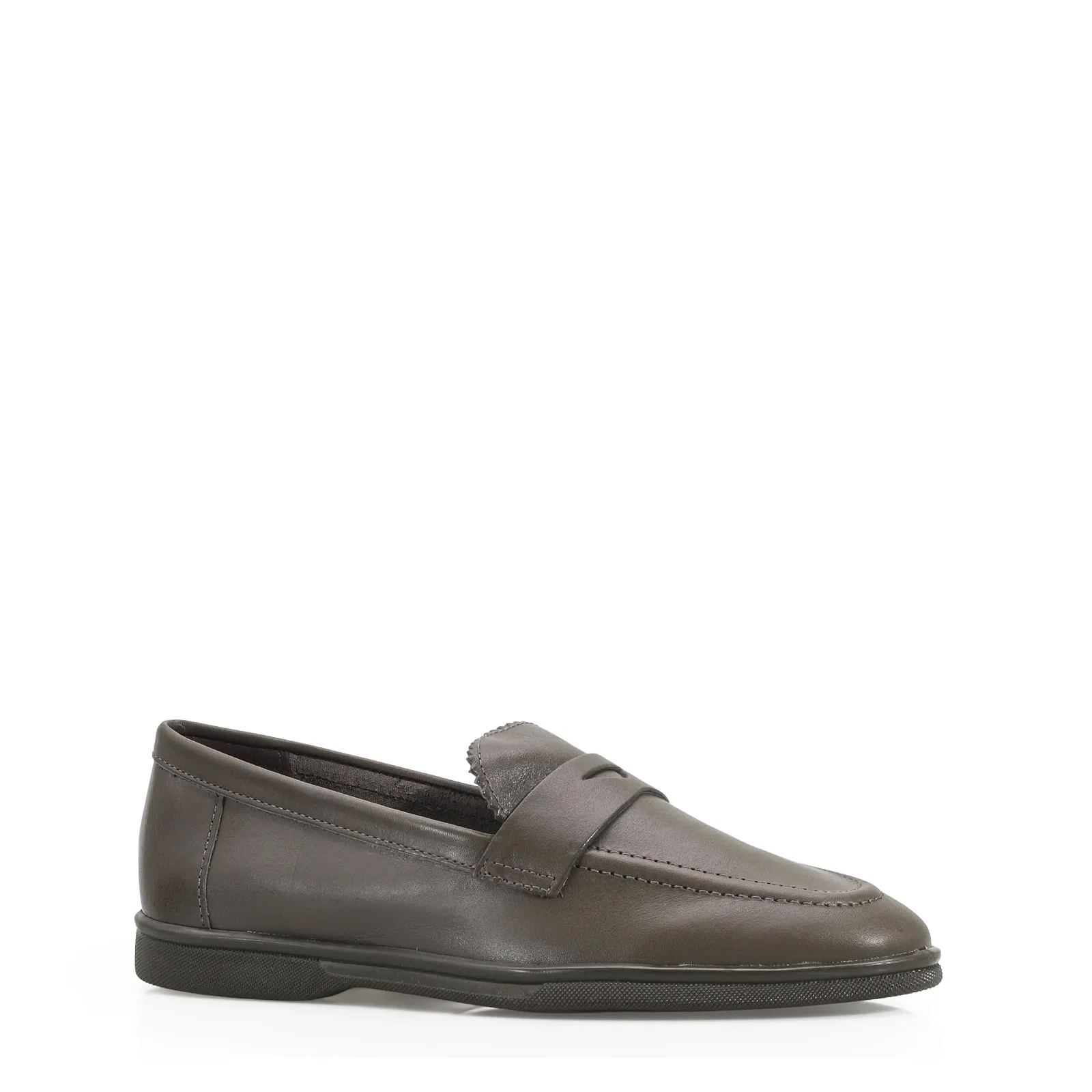Mocassim Couro Verde