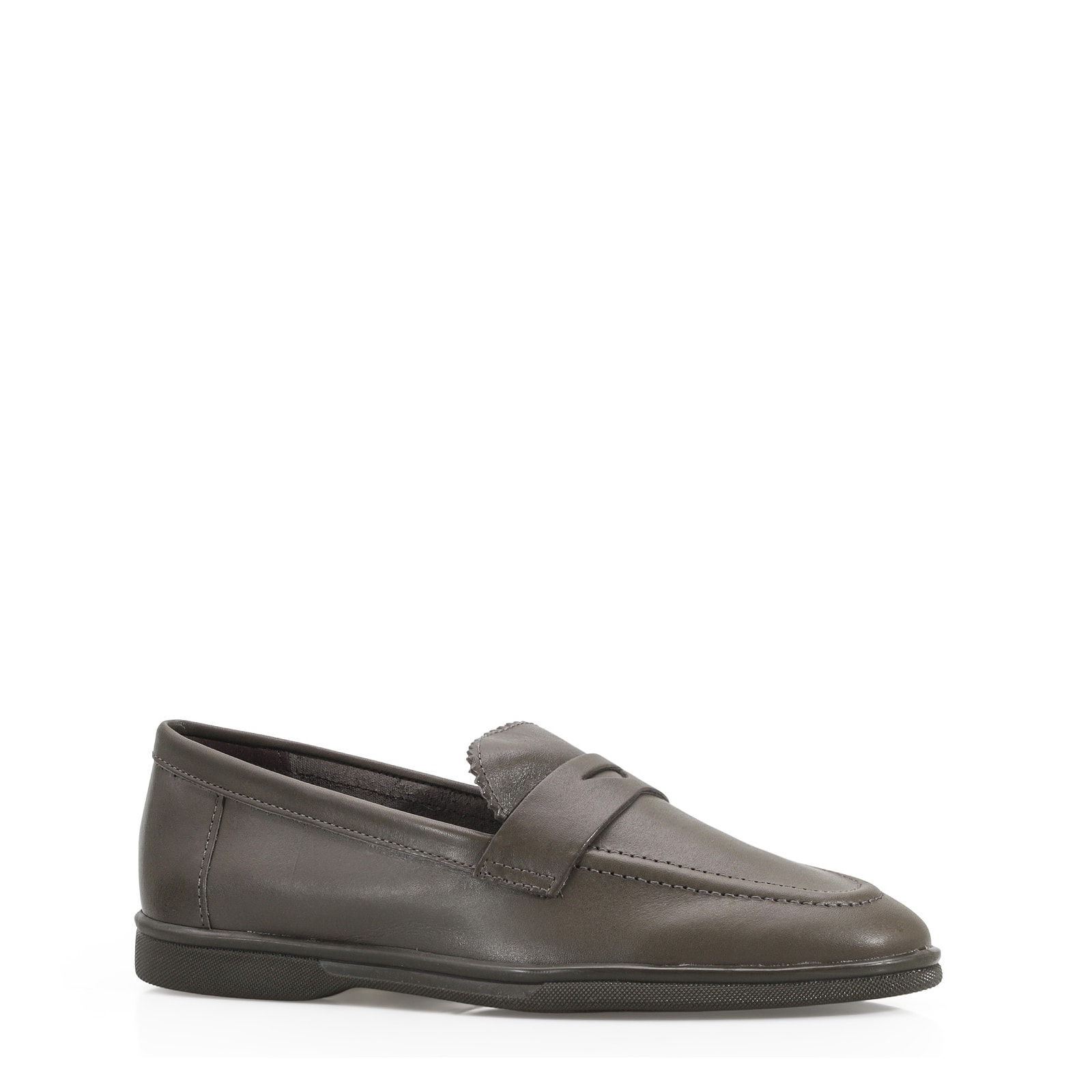Mocassim Couro Verde
