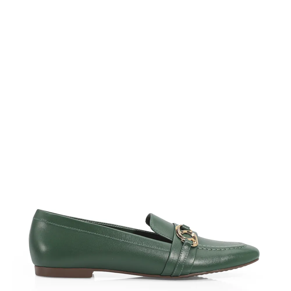 Mocassim Couro Verde - imagem 3
