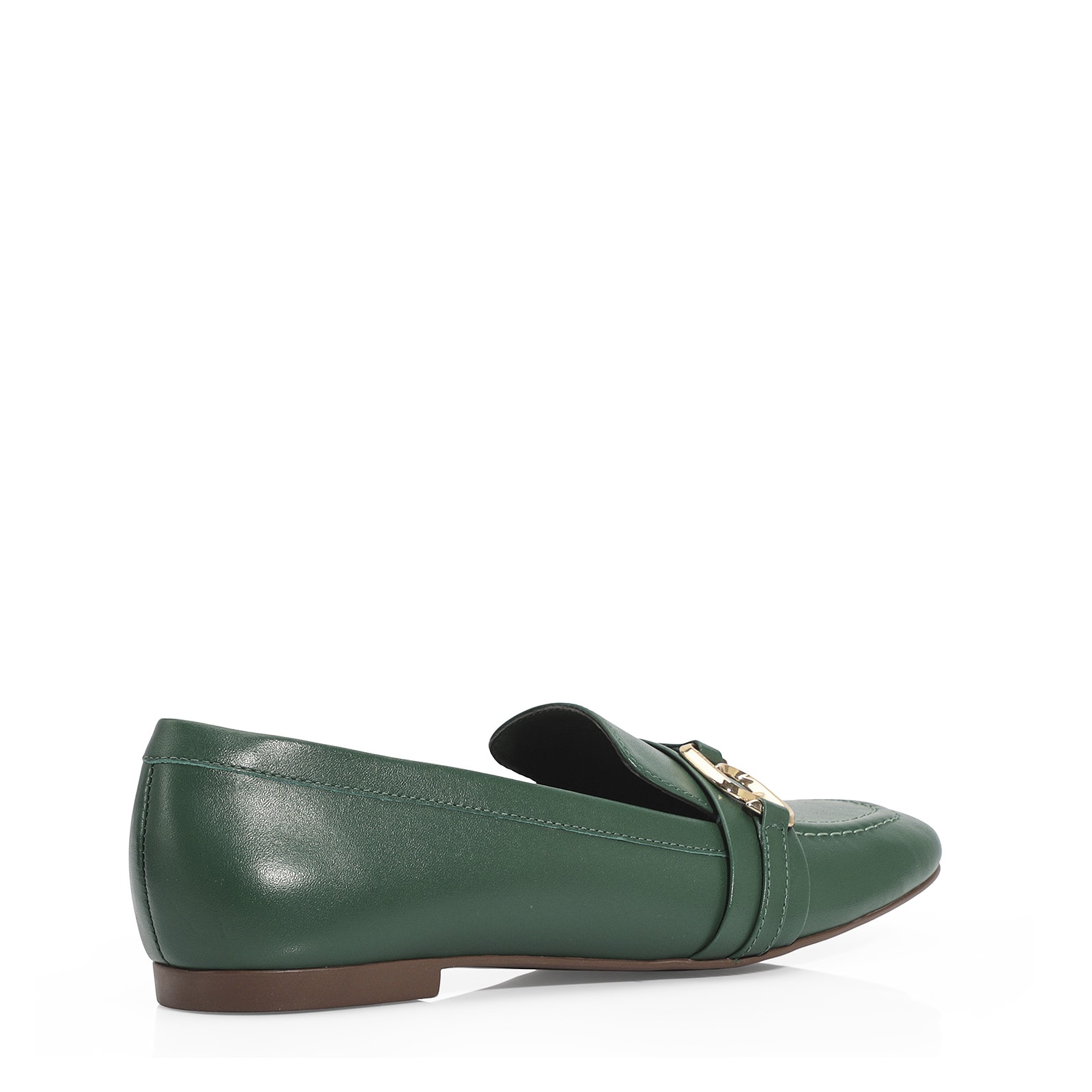 Mocassim Couro Verde