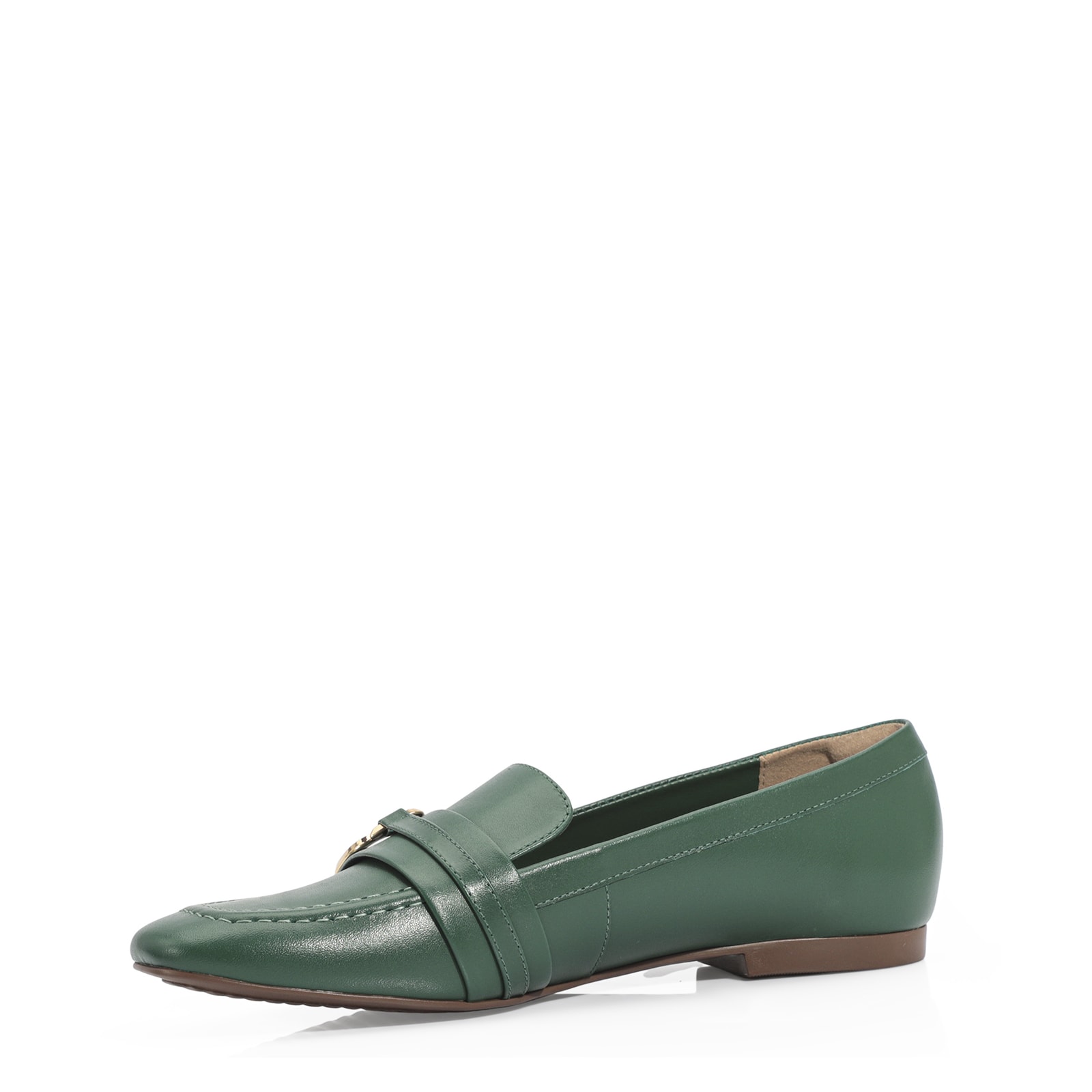 Mocassim Couro Verde