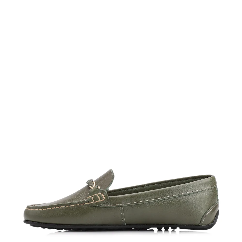 Mocassim Couro Verde - imagem 4