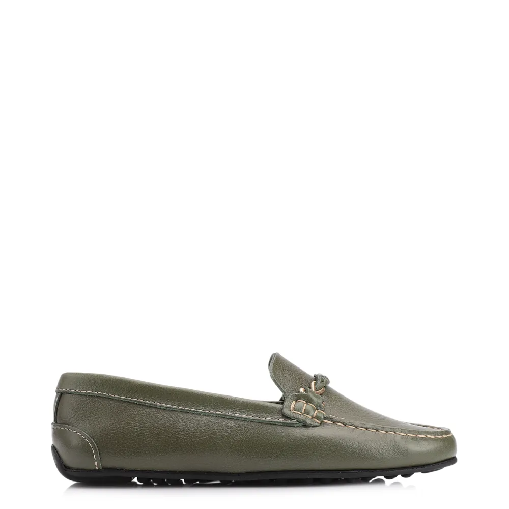 Mocassim Couro Verde - imagem 2