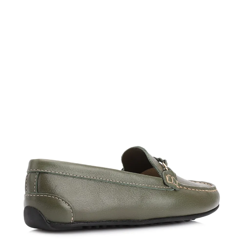Mocassim Couro Verde - imagem 3