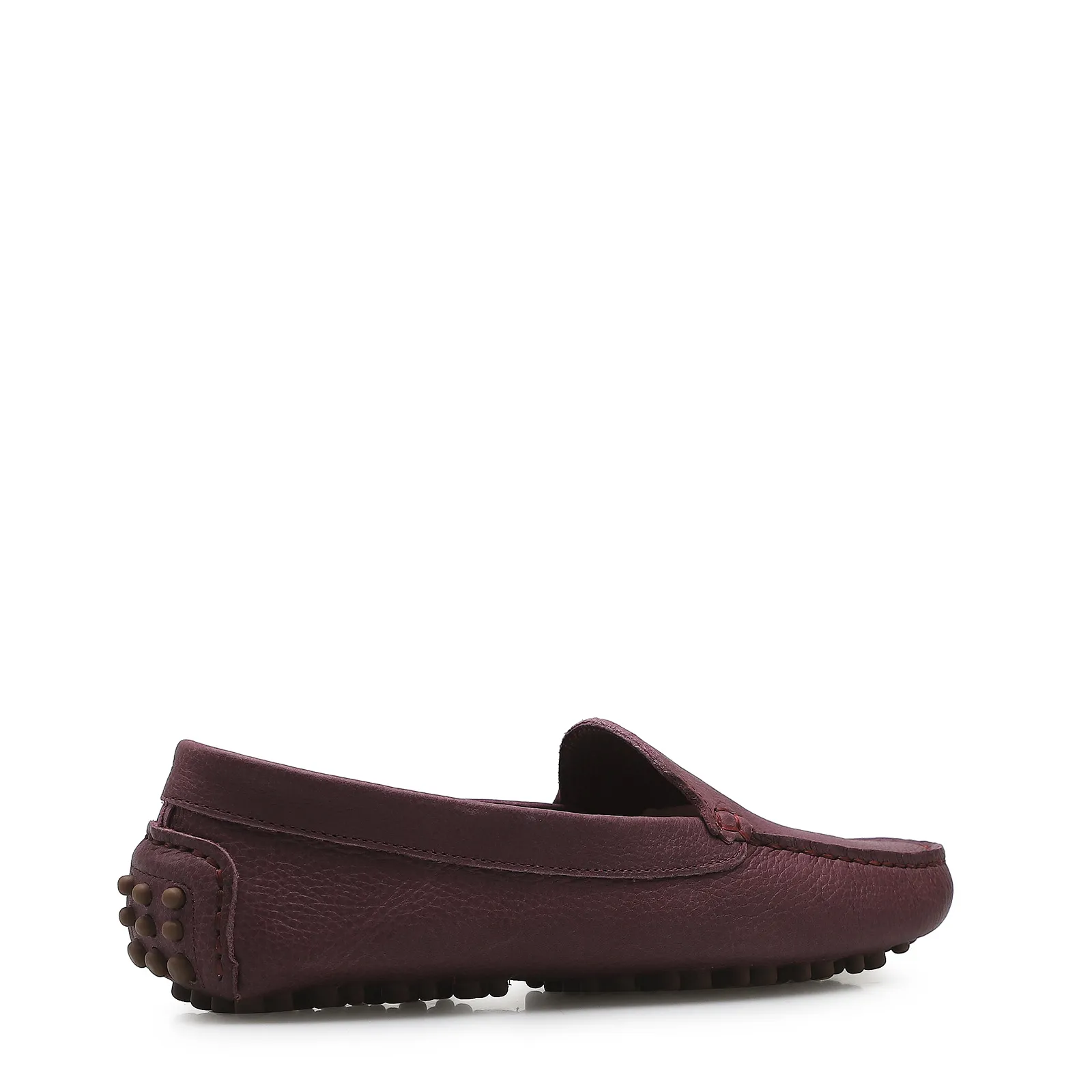 Mocassim Couro Vinho