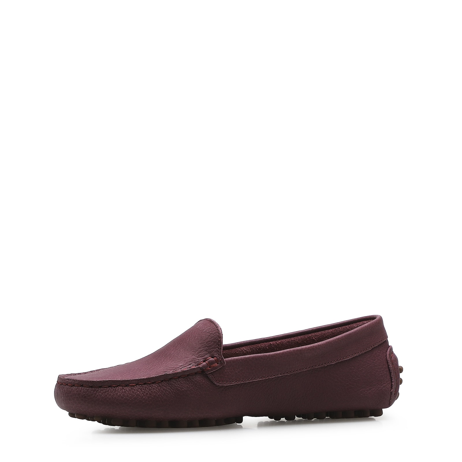 Mocassim Couro Vinho