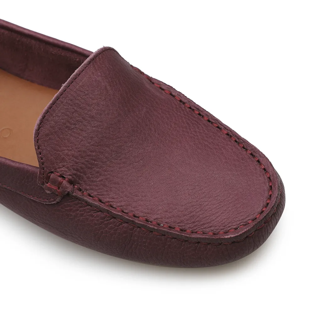 Mocassim Couro Vinho - imagem 7