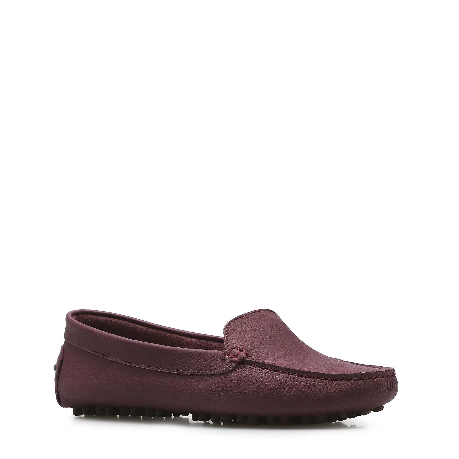 Mocassim Couro Vinho