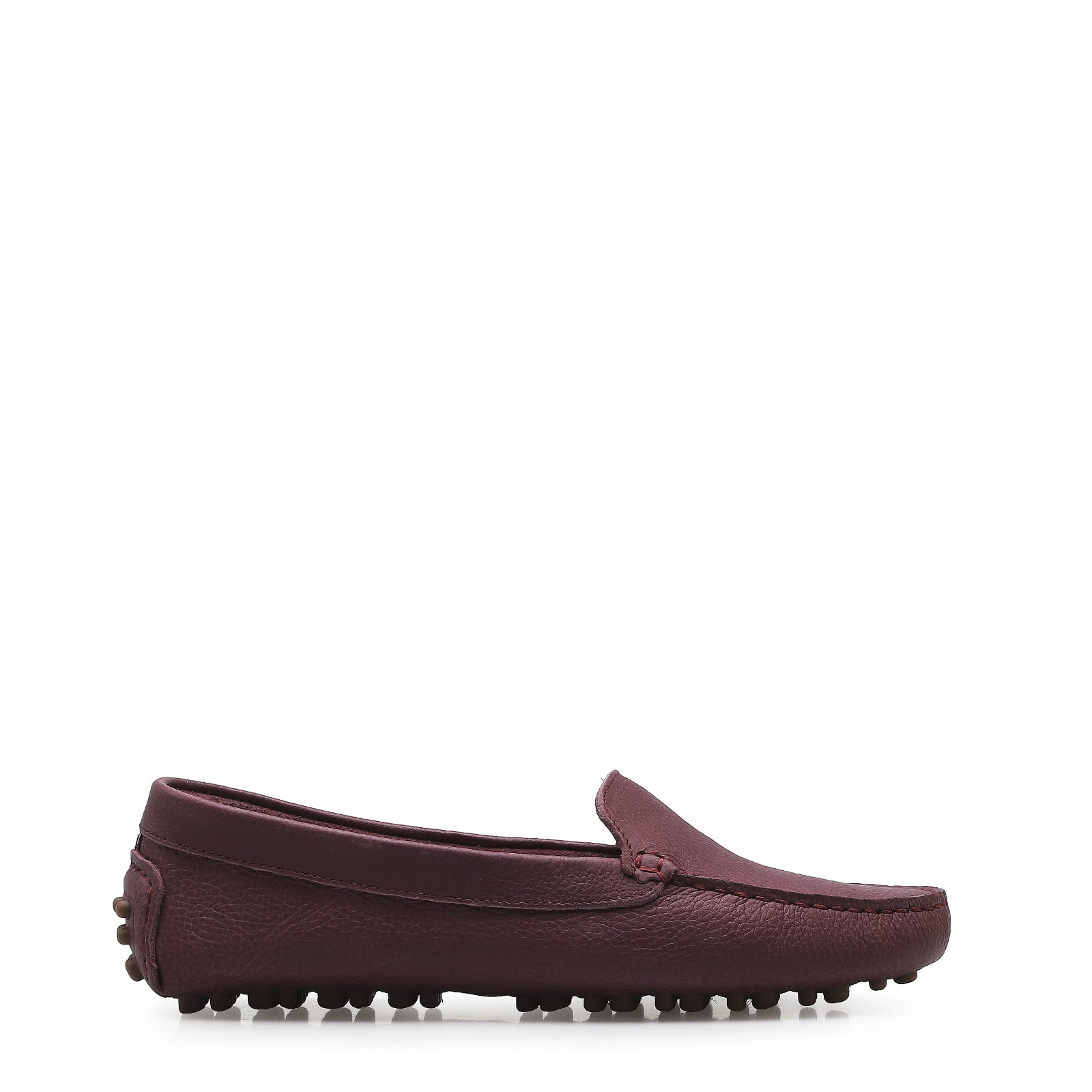 Mocassim Couro Vinho