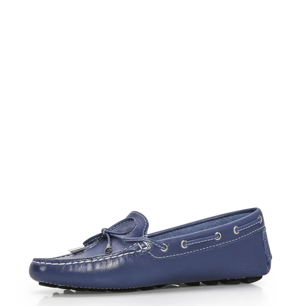 Mocassim Dockside Couro Azul - imagem 4