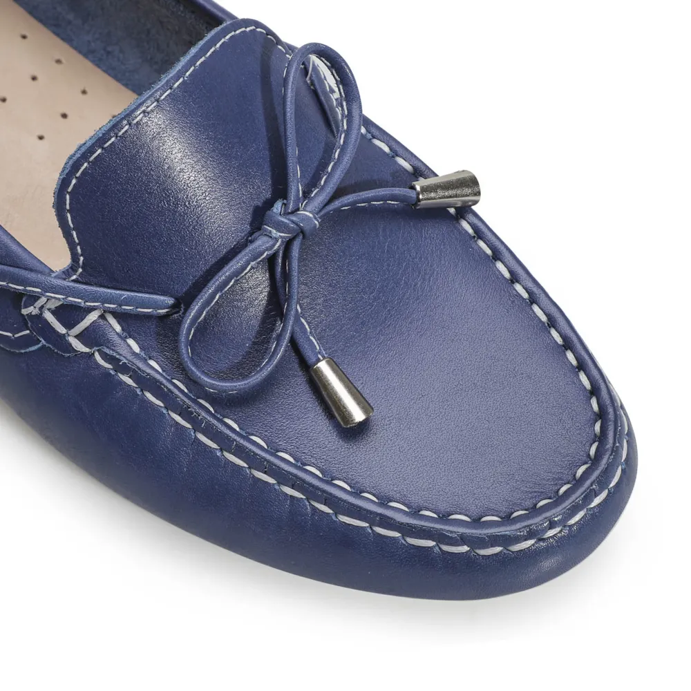 Mocassim Dockside Couro Azul - imagem 6